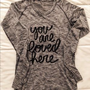 lululemon swiftly long sleeve - employee edition